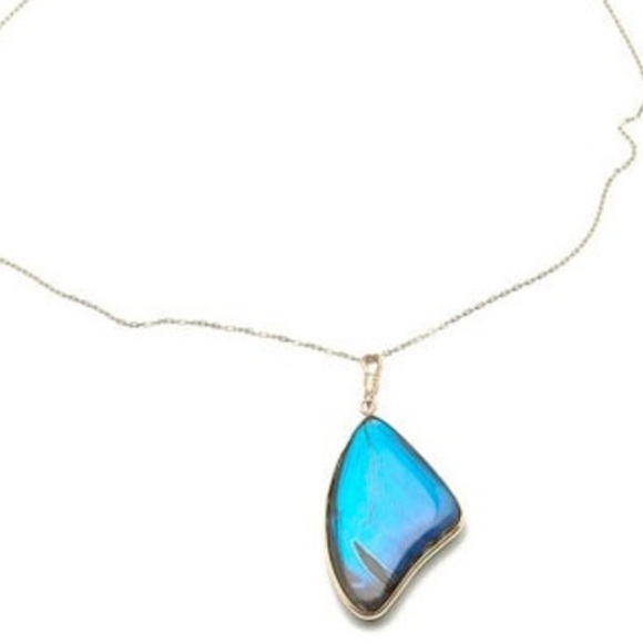 Sterling Silver 925 Butterfly Wing Pendant - Picture 9 of 14